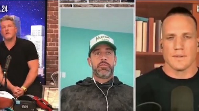 aaron rodgers on the pat mcafee show