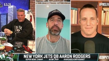 Aaron Rodgers Found Out About Jets Trading His Former Scapegoat Mike Williams While On ‘The Pat McAfee Show’