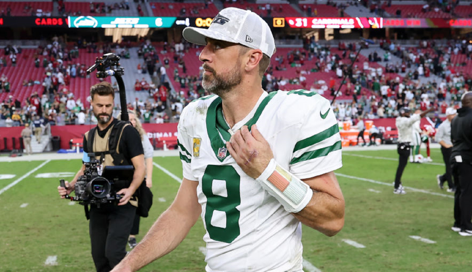 Heated Aaron Rodgers Yelling & Screaming On The Sidelines