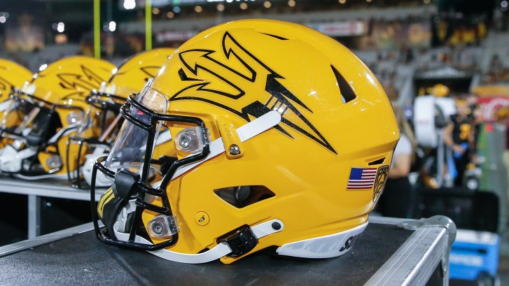 Arizona State football helmet