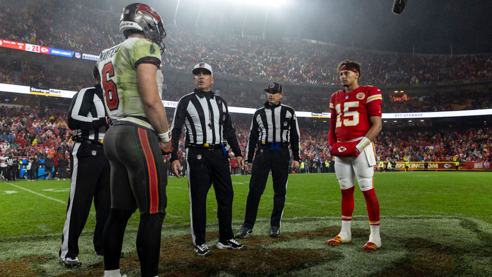 Baker Mayfield Hilarious Reaction To Chiefs Winning OT Coin Toss