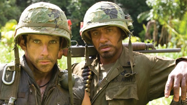 ben stiller robert downey jr tropic thunder