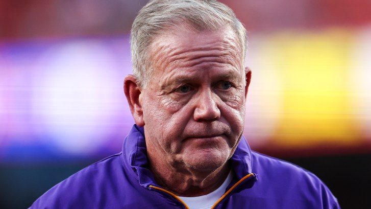 LSU coach Brian Kelly