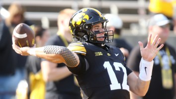 Heavy Discount On Cade McNamara Jerseys Shows Just How Far Iowa Quarterback Has Fallen