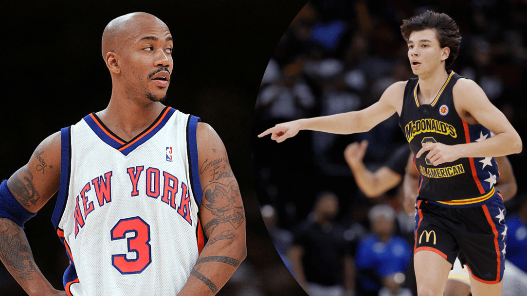 Cal Basketball Stojakovic Marbury NBA Sons