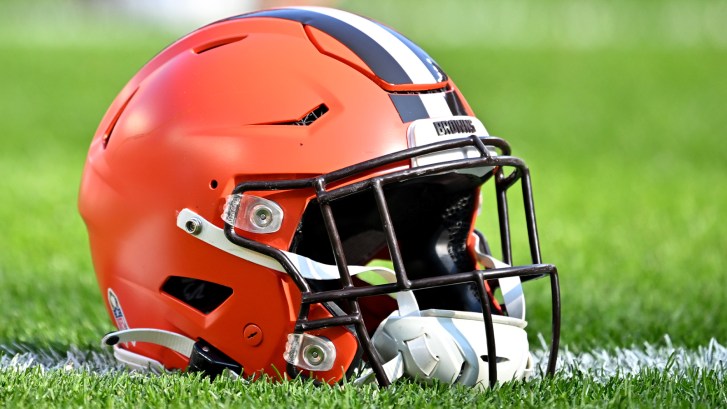 Cleveland Browns helmet