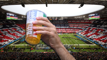 Germany Ruthlessly Booed An NFL Fan For Failing To Finish His Giant Beer During A Terrible Chug