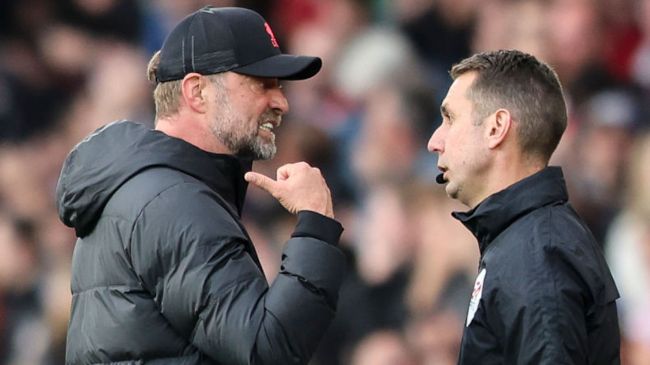 jurgen klopp yelling at david coote