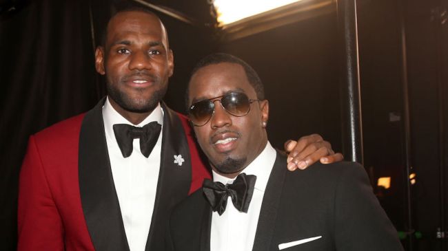 lebron james and diddy