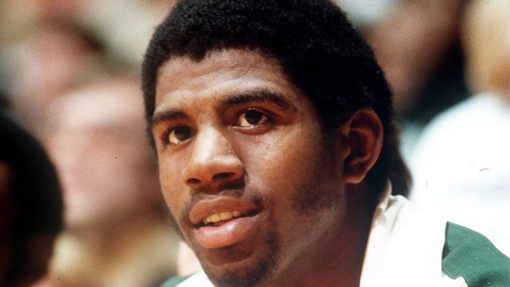 Magic Johnson at Michigan State