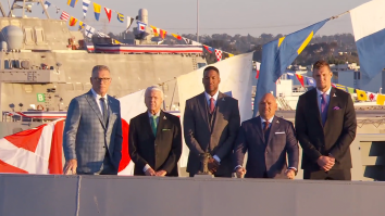 Michael Strahan Honors Military Veterans Amid Controversy About His National Anthem Decorum