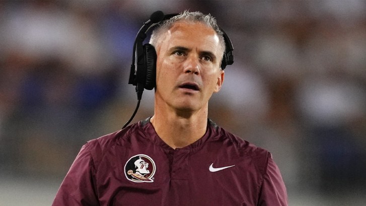 Florida State coach Mike Norvell