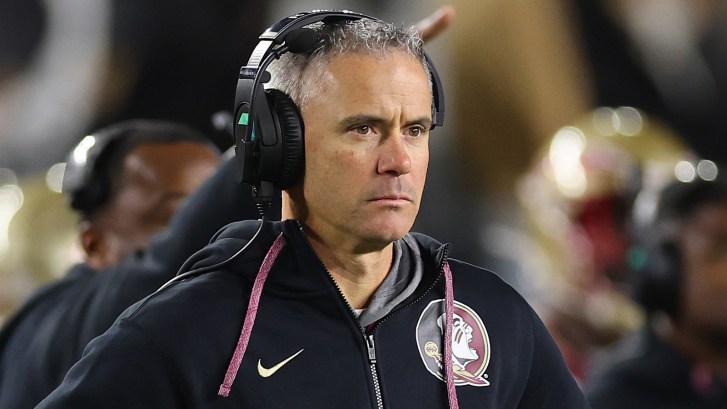 FSU coach Mike Norvell