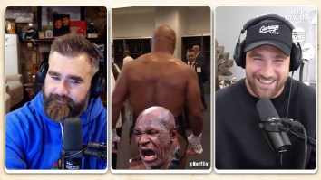 Jason Kelce Says He Knew Mike Tyson Was Done For After Seeing ‘Those Cheeks’