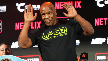 Shirtless Mike Tyson Looks Absolutely JACKED, Sends Scary Message To Jake Paul
