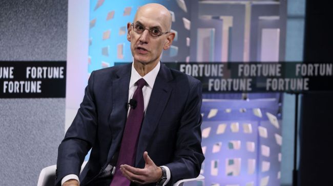 nba comissioner adam silver
