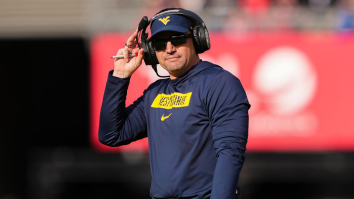 WVU Coach Neal Brown Seems To Know He Will Be Fired After Fans Didn’t Show Up For Senior Day