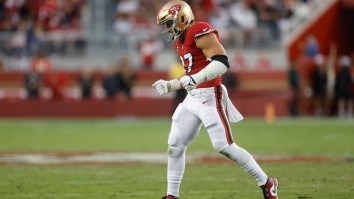 Nick Bosa Hits ‘Trump Dance’ Celly Hours After Landing NFL Fine For ‘MAGA’ Hat