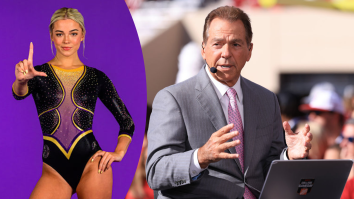 Olivia Dunne Got Nick Saban All Riled Up With A Hilarious Diss While Live On College Gameday