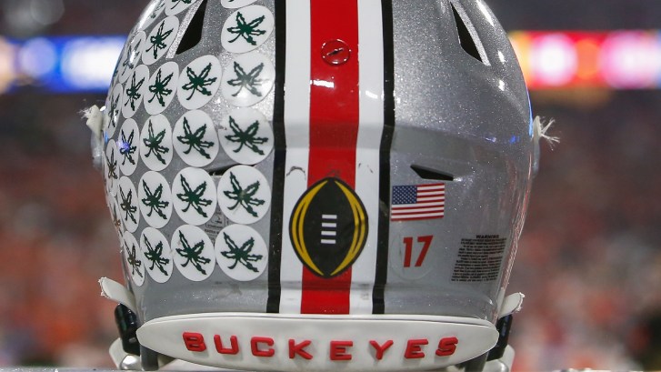 Ohio State football helmet
