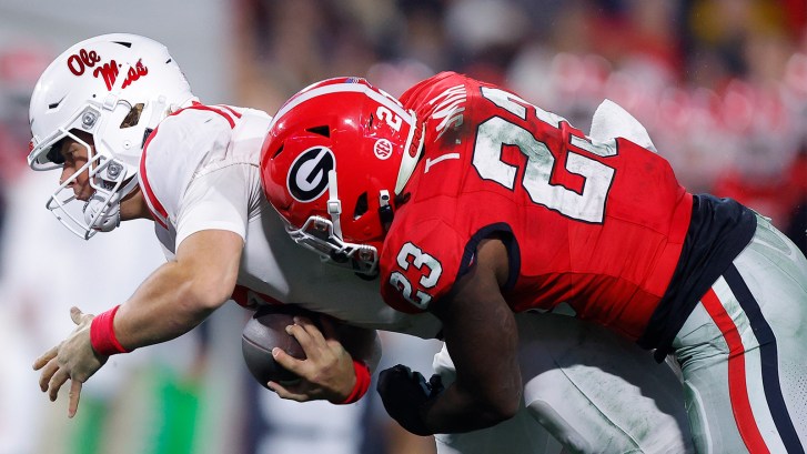 Ole Miss vs. Georgia football