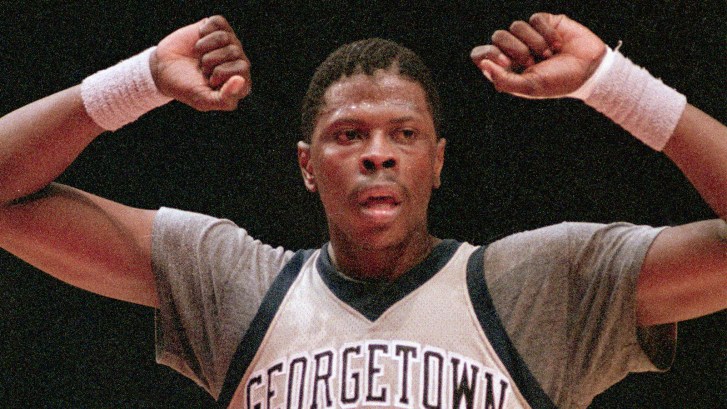 Georgetown center Patrick Ewing