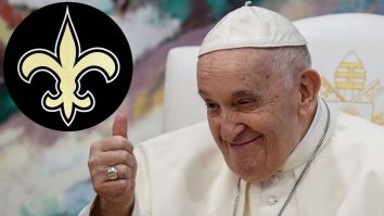 The New Orleans Saints Have Been Engaging With The Pope On Social Media Because He Keeps Using Their Hashtag