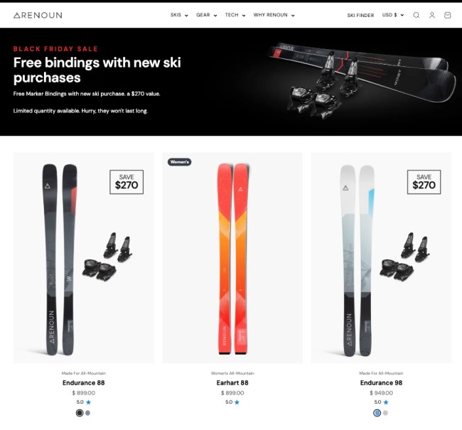 Renoun skis
