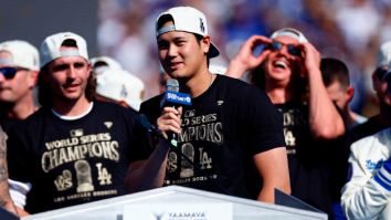 Shohei Ohtani Speaks Perfect English Without Translator At Dodgers Parade, Fans React