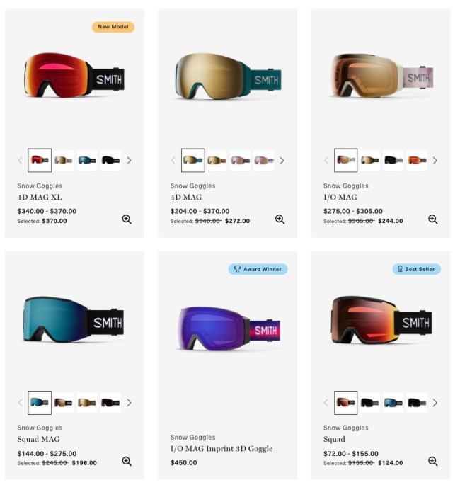 Smith Goggles Black Friday