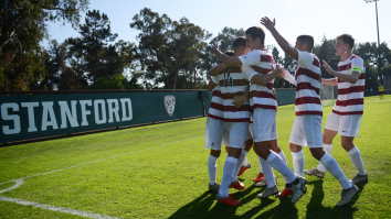 Announcer Delivers All-Time Freak Out After College Soccer Team Hits Walk-Off Goal From WAY Downtown