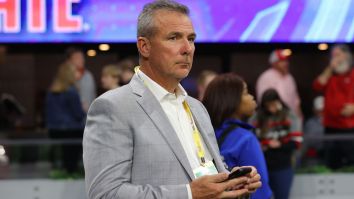 Urban Meyer Spotted Posted Up At A Bar In A Grocery Store On Black Friday