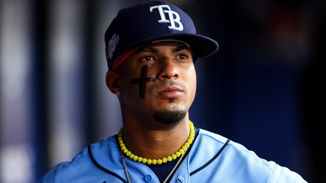 Rays shortstop Wander Franco