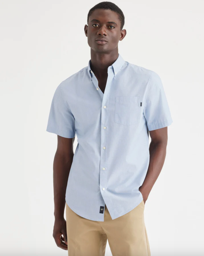 Essential Button-Up Shirt, Classic Fit