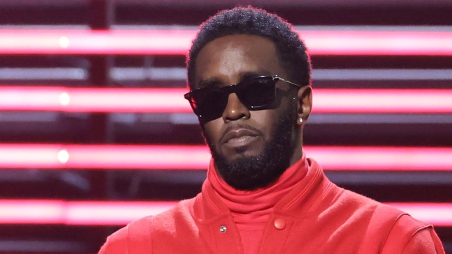 REVOLT Black Excellence award host Sean Diddy Combs onstage