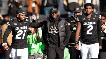 Deion Sanders Breaks Down And Cries In TV Interview Before Final Game Coaching Sons Shedeur And Shilo