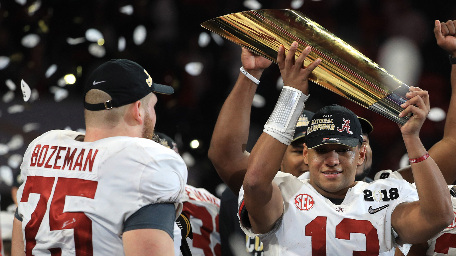 WHO PLAYED FOR NATIONAL CHAMPIONSHIP IN COLLEGE FOOTBALL visual data 7