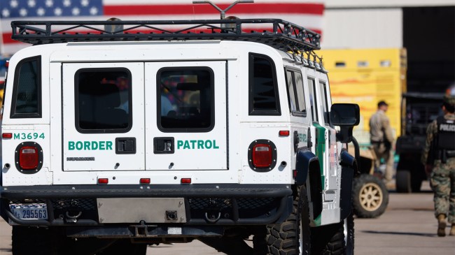 US Customs and Border Protection vehicle