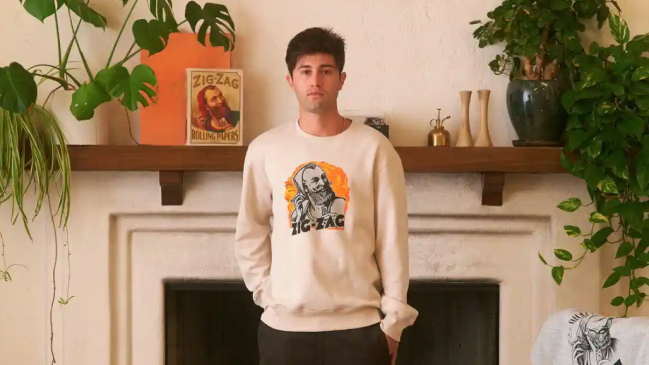 Old School Boris Crew Neck Fleece