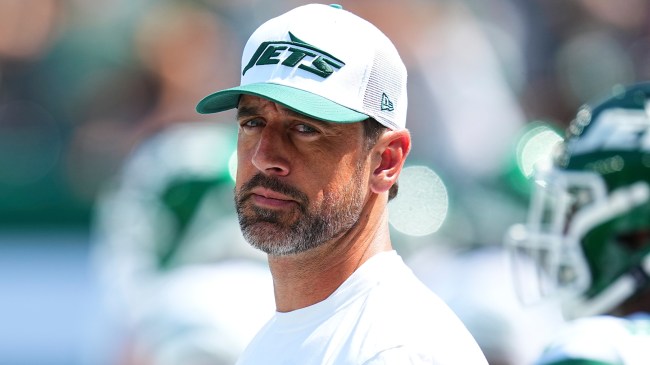 Jets QB Aaron Rodgers