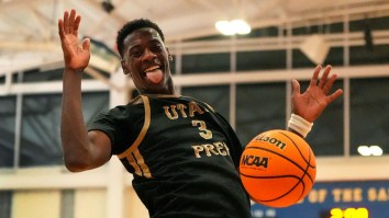 $5 Million Basketball Recruit AJ Dybantsa Ignites ‘Travel’ Debate With Nasty Under-The-Legs Dunk