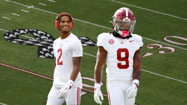 Alabama teammates Ryan Williams and Jaylen Mbakwe.