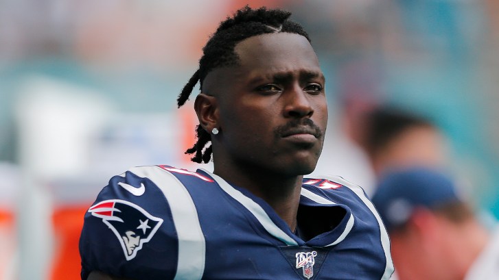 Patriots WR Antonio Brown