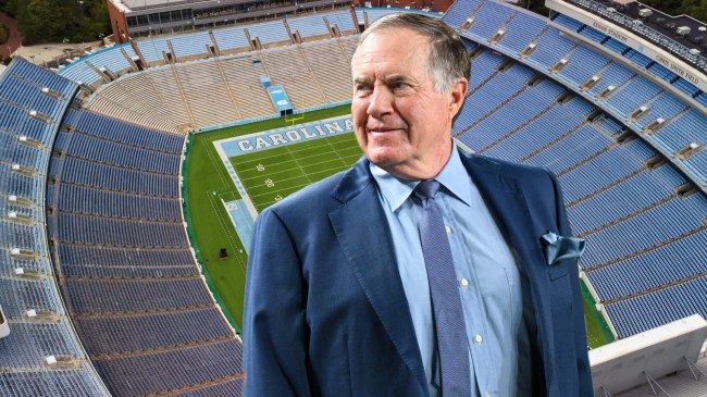 New North Carolina head football coach Bill Belichick.