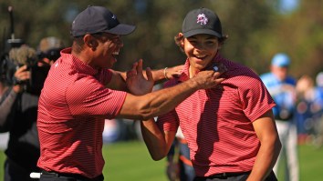 Charlie Woods’ First-Ever Hole-In-One Makes Tiger Go Bonkers Amid Electric Scene In Orlando