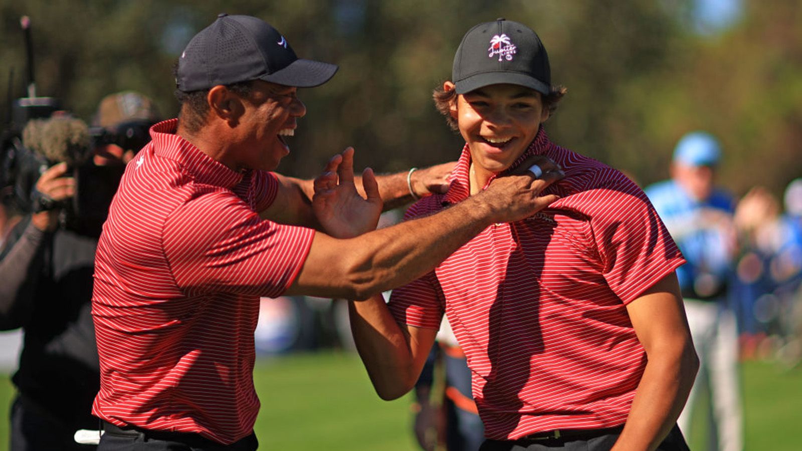 Charlie Woods' First-Ever Hole-In-One Inspires Emotional Moment