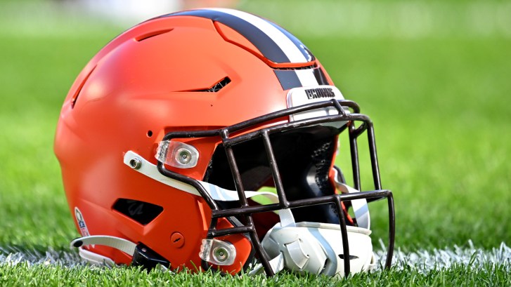 Cleveland Browns helmet