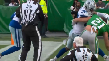 Philadelphia Eagles & Dallas Cowboys Players Brawl, Refs & Police Involved