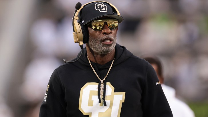 Colorado coach Deion Sanders