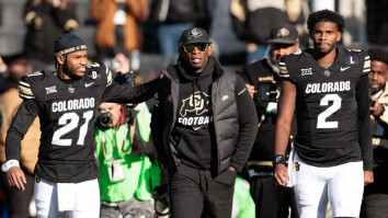 Deion Sanders Savagely Swerved His Ex-Wife After His Sons Tried To Trick Him On Senior Day